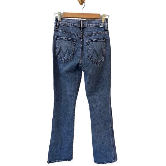 MOTHER The Desperado Heel High Rise Slouchy Jeans Acid‎ Wash Size 26 - Picture 5 of 11